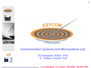 ESYCOM - 5th April 2004