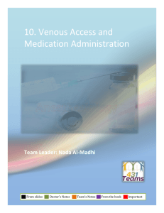 10.vascular access