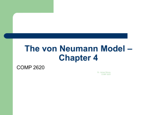 The LC-3 as a von Neumann Machine