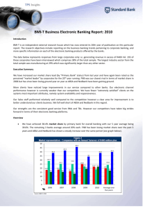 BMI-T Business Electronic Banking Report: 2010