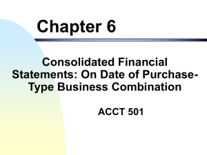 Consolidated FS-On date of purchase