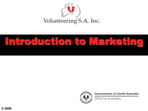 Introduction to Marketing Presentation