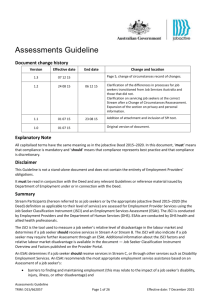 DOCX file of Assessments Guideline