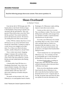 Shoes Overboard Reading Prompt