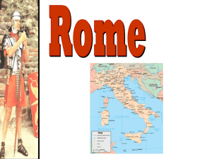 Ancient Rome - Regents Review
