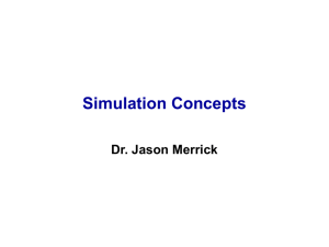 Simulation Concepts