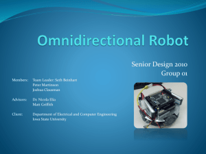 Omnidirectional Robot - ECpE Senior Design