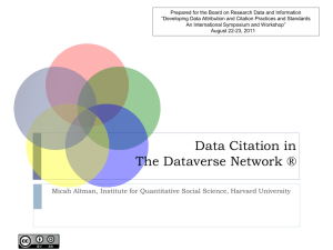Dataverse - The National Academies