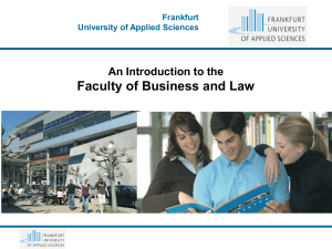 Produktpolitik - Frankfurt University of Applied Sciences