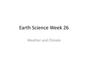 Earth Science Week 26