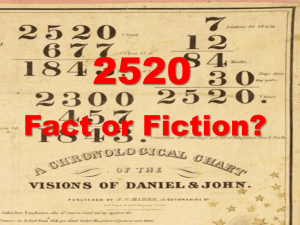 2520 Fact or Fiction