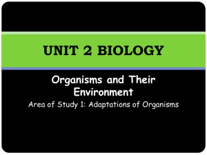 unit 2 biology - CRCBiologyY11