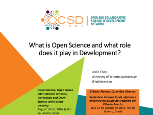 of Open & collaborative science
