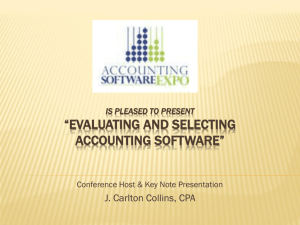 Eliminate The Guesswork ERP and Accounting Software Comparison