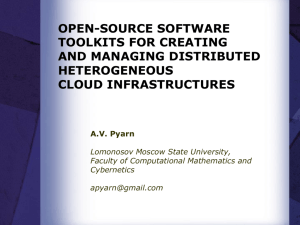 open-source software toolkits for creating and managing distributed