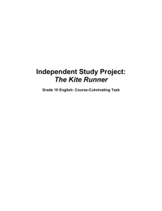Kite Runner - ISU Package