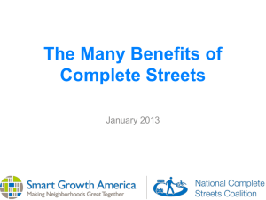 cs-benefits-2013 - Smart Growth America