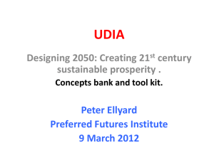 Congress Peter Ellyard - Urban Development Institute of Australia
