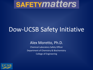 Dow Chemical's Lab Safety Collaboration with UMN