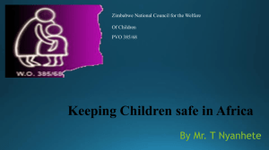 KCS - Nyanhete - Keeping Children Safe conference