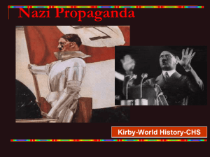 Nazi Propaganda Power Point Presentation