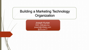 Building a Marketing Technology Office