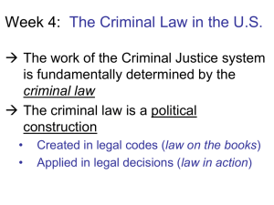 Week 4 (Criminal Law)