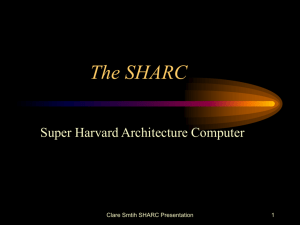 The SHARC