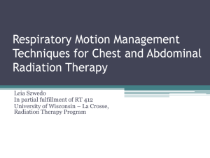 Respiratory Motion Management Techniques for Chest and