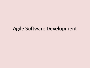 Agile Software Development