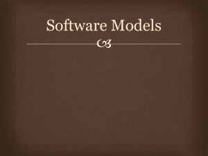 Software Models - GVN E