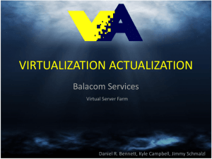 VIRTUALIZATION ACTUALIZATION