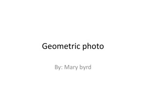 Geometric photo
