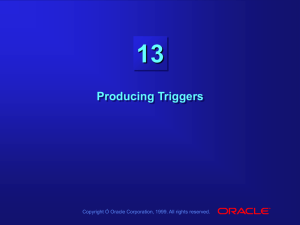 Les13-Producing Triggers