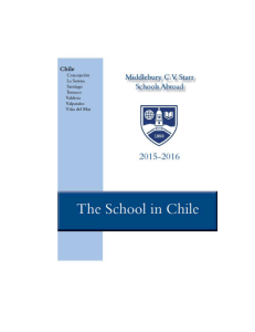 2015-2016 School in Chile Handbook