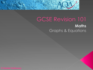 y - GCSE Revision 101