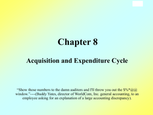 Chapter 8 Lecture