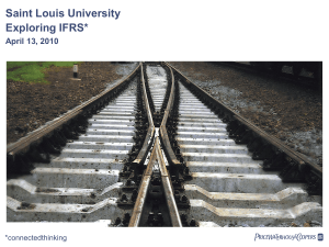 IFRS Ready - Saint Louis University