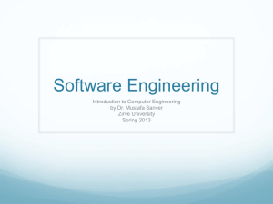 Software Engineering