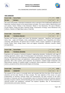 DOKUZ EYLUL UNIVERSITY FACULTY OF ENGINEERING CIVIL