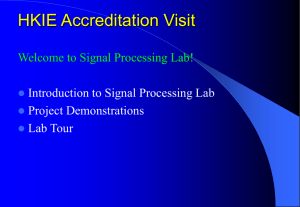HKIE Accreditation Visit Slide - Department of Electronic Engineering