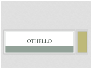 Othello - Wingate English