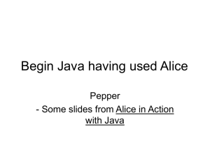 Powerpoint intro to Java