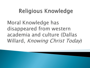 2011 Religious Knowledge