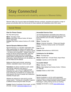Stay Connected Disability Newsletter July