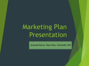 FINAL Marketing Plan Presentation