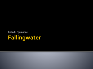 Fallingwater - Chapman-CWHS