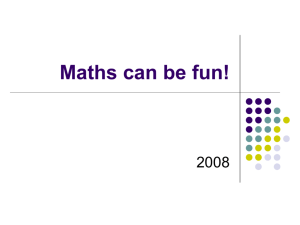 Maths can be fun! - Primary Resources