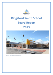 Annual School Board Report 2013