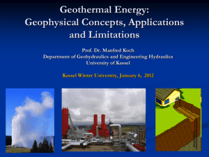 Geothermal Energy - Geothermal Communities